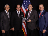 Tom Leppert, Dr. Walls, Dr. Wright, and Pete Delkus