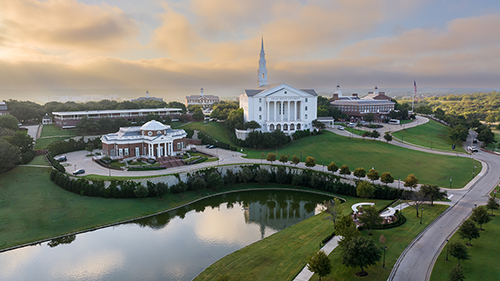 Christian College Campus Drone - Dallas, Texas